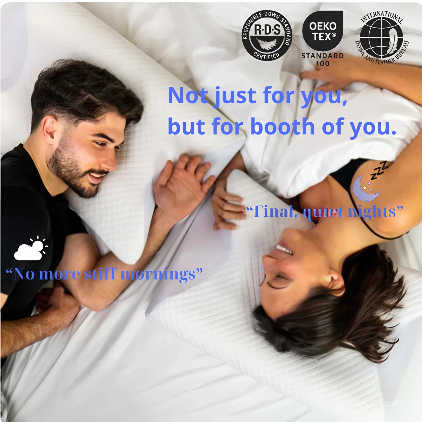 ConzyMe® Contour Relief Pillow